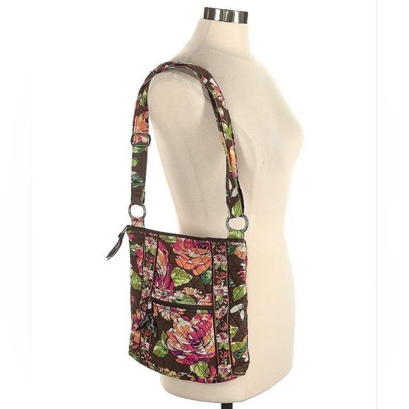 Vera Bradley English Rose Hipster Crossbody Bag - Excellent Preloved Condition - Picture 2 of 4
